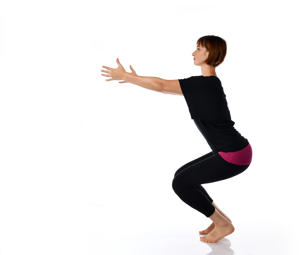 yoga deep squat