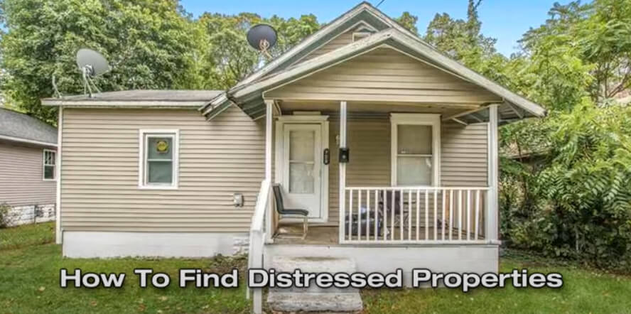 how to find distressed property for sale