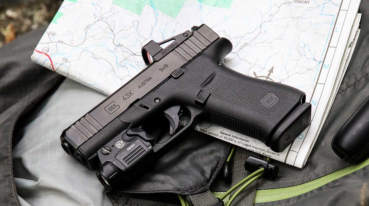 Glock 43X MOS - 9MM Micro-compact Pistol