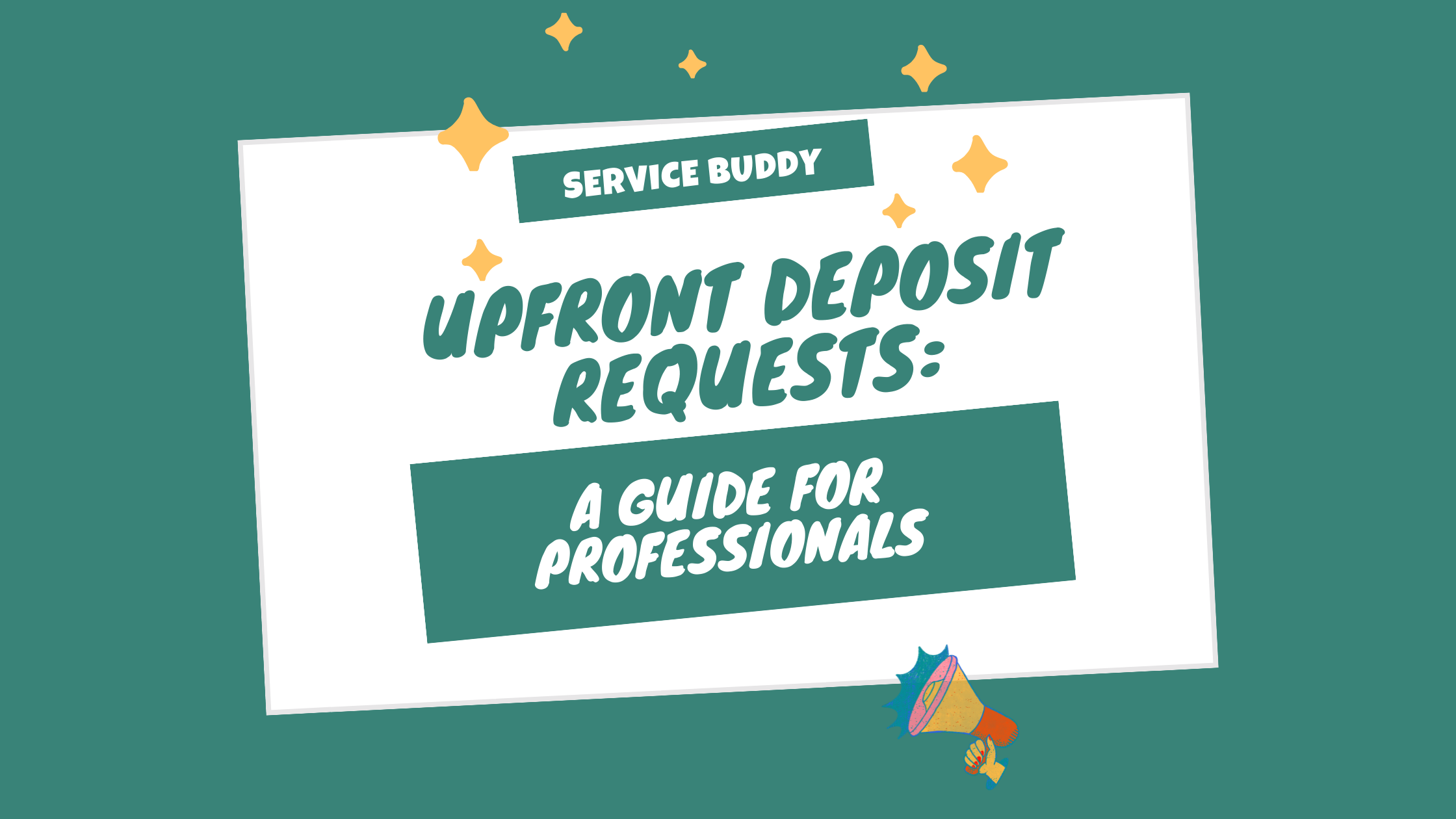 Upfront Deposit Requests