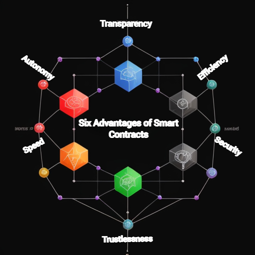 iamge shows 6 attributes of smart contracts