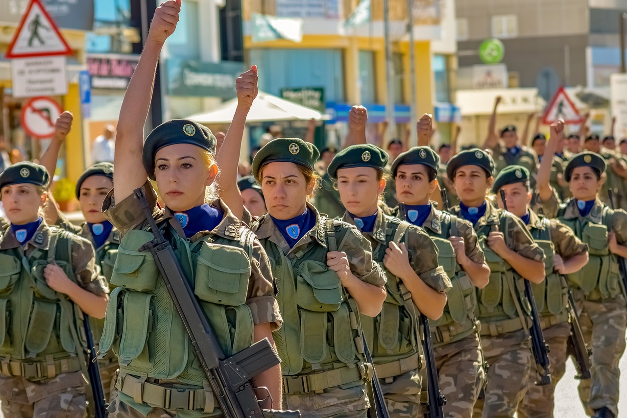 military women discipline