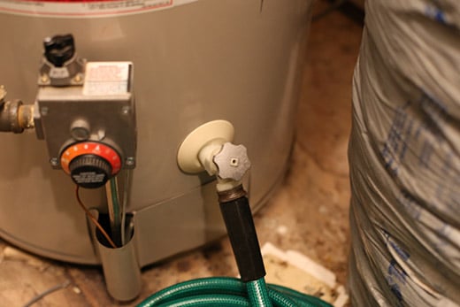Drain for a water heater