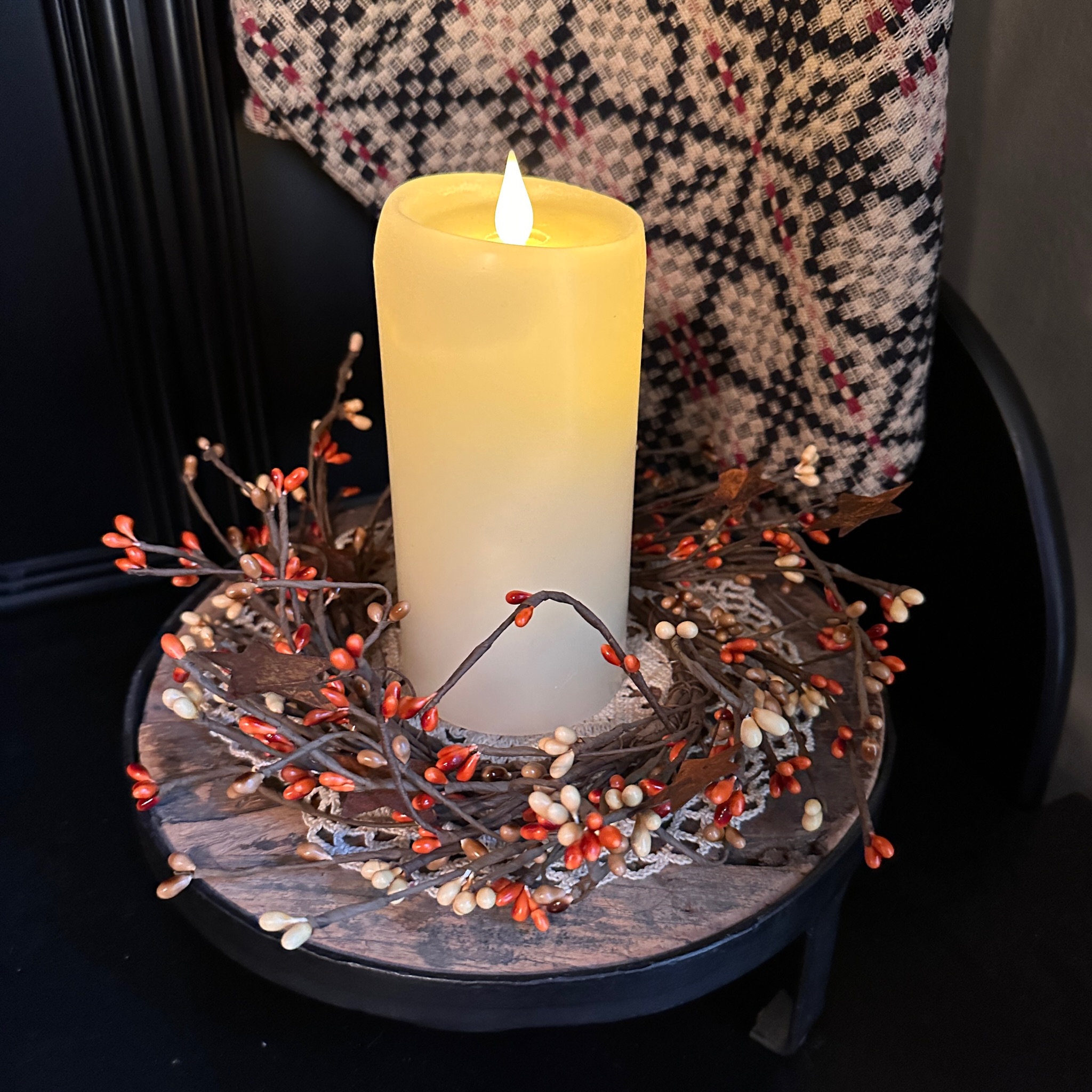 pumpkin spice candle ring