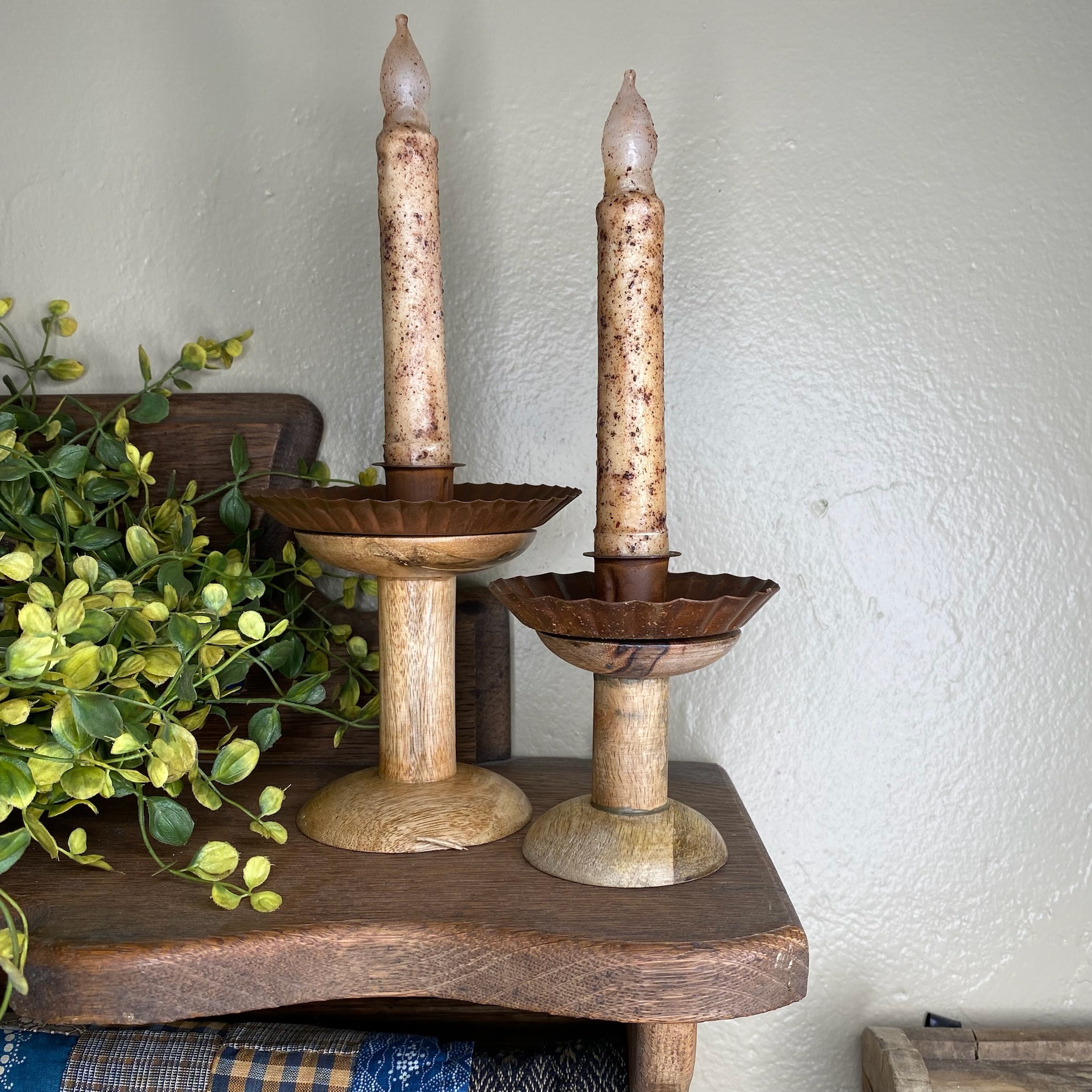 timer taper candles