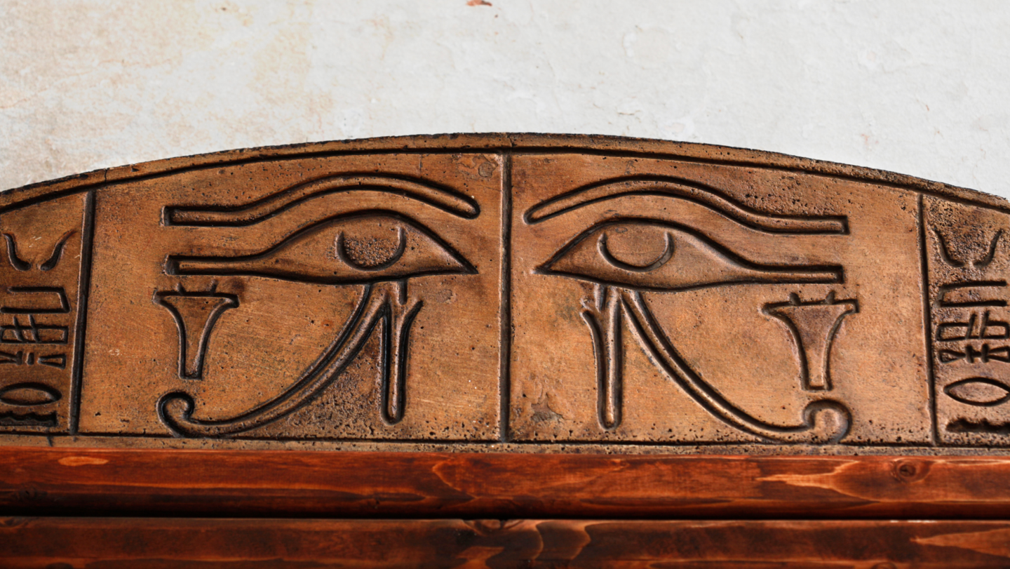 Eye of Horus, photo source, mark: unique and elaborate tattoos, how the first ruler of egypt