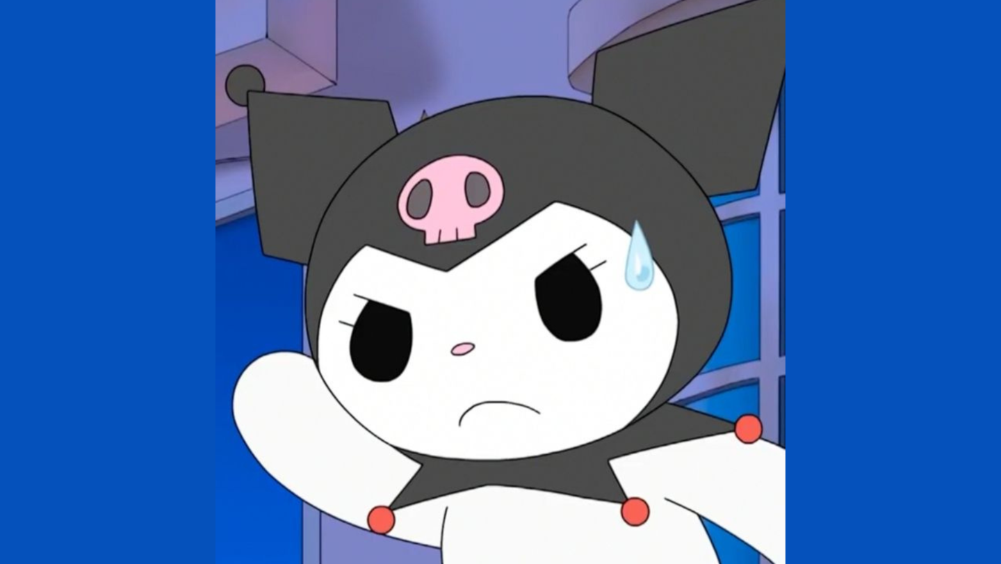 Hello Kitty Kuromi, human world