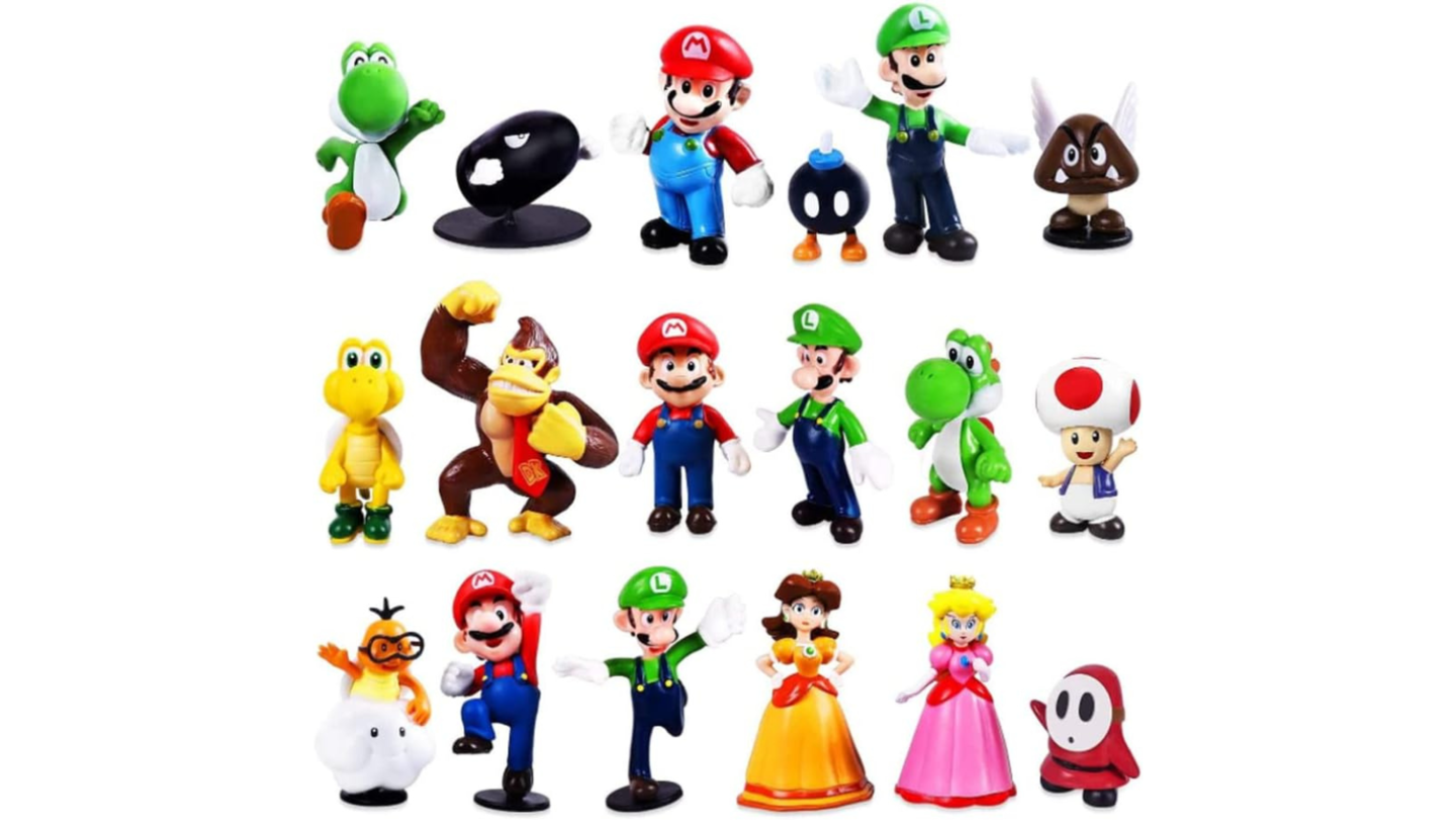 super mario toys, action figures