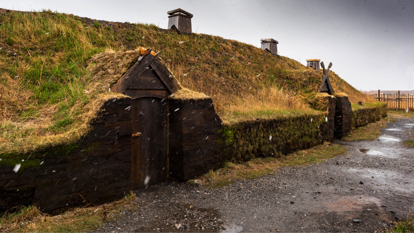 viking farms, century ce, reconstructing longhouse