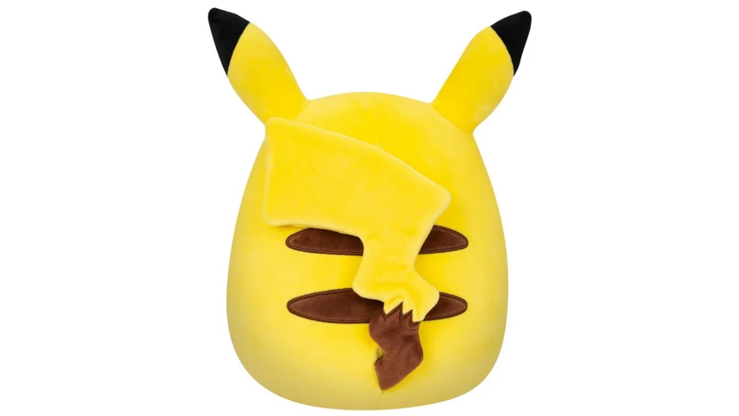 Pokemon Pikachu Squishmallow, squish toys, pikachu plush toy