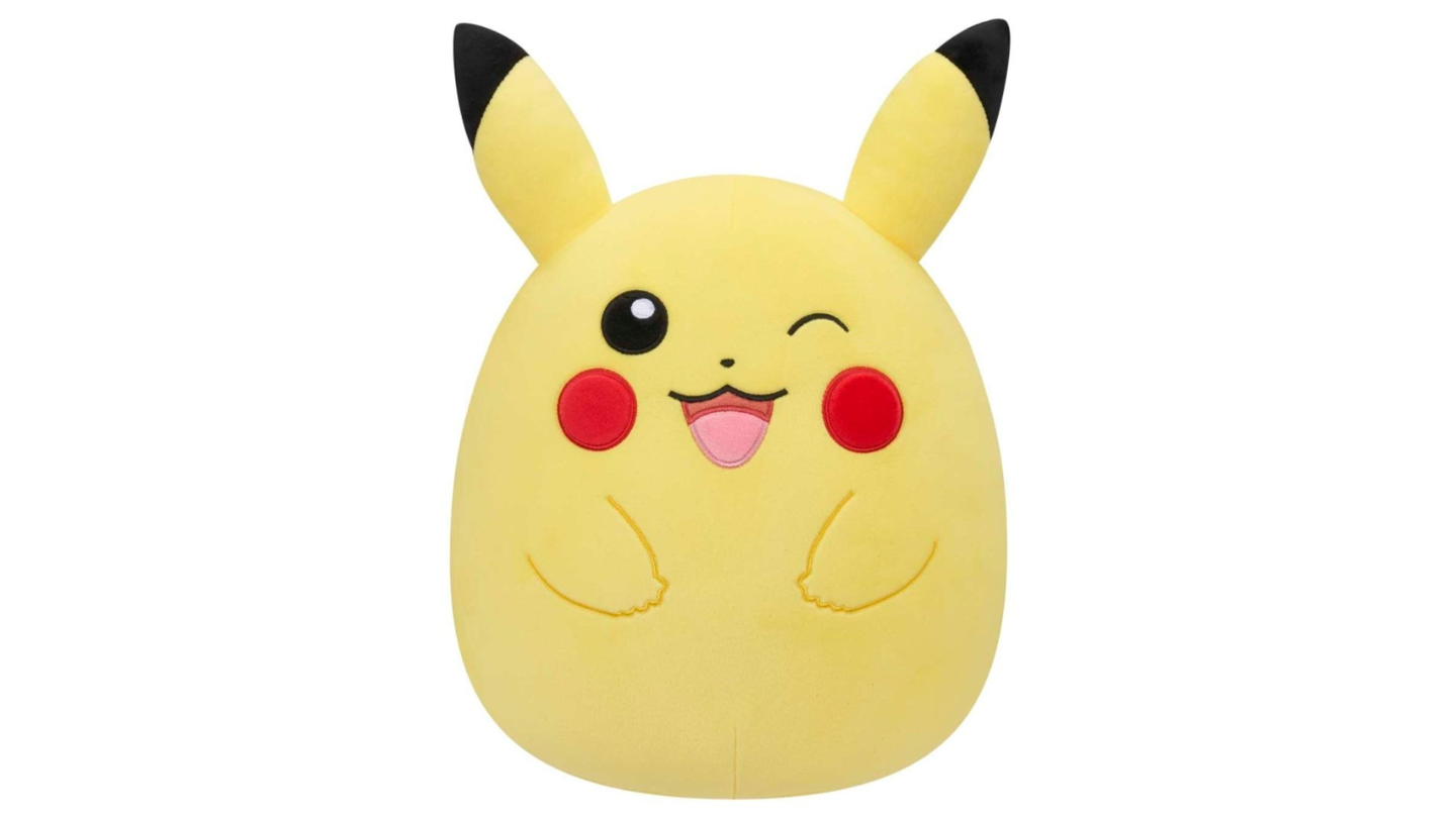 Pokemon Pikachu Squishmallow, toy report newsletter, toy sets