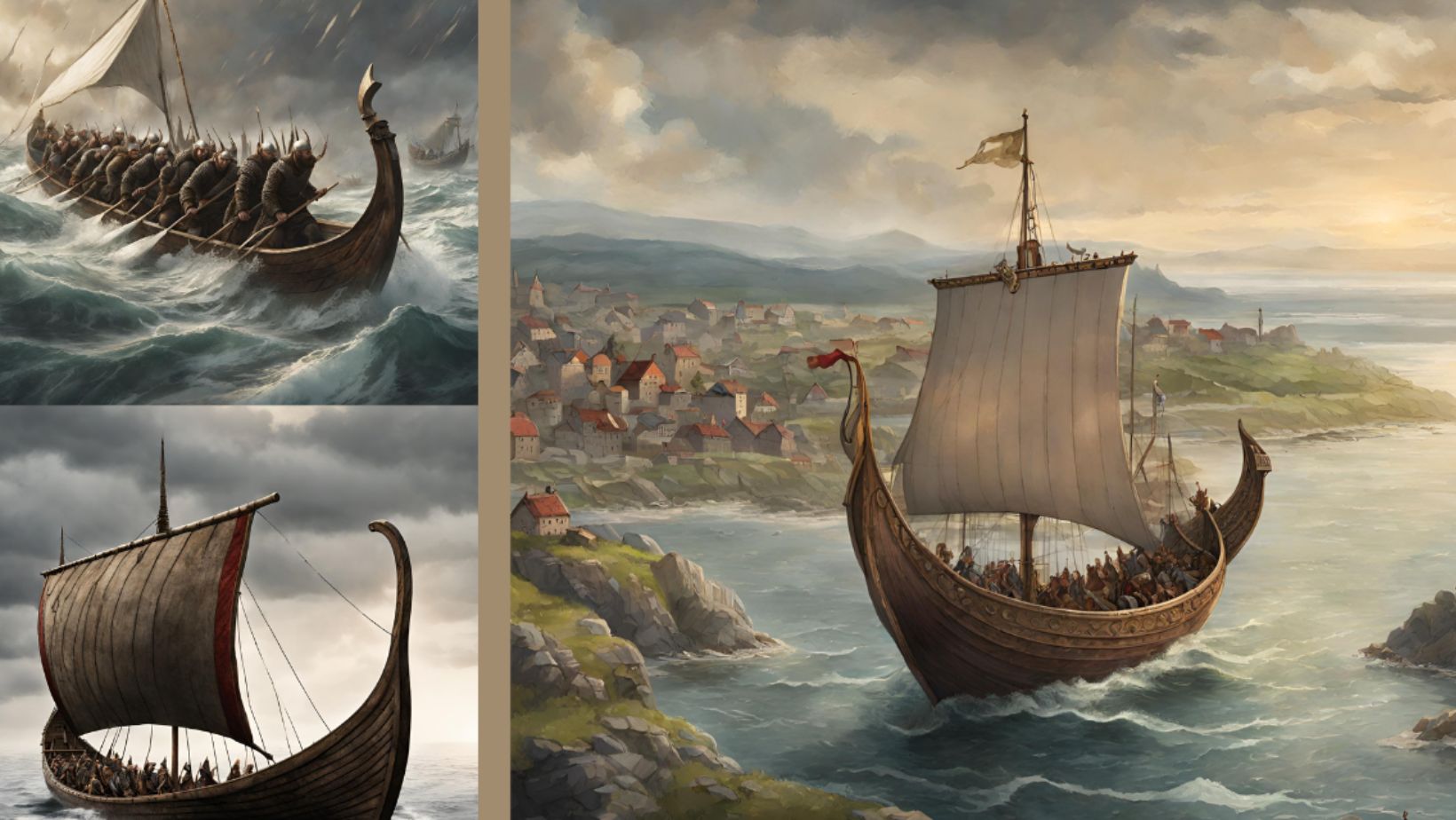 How did Viking ships navigate rivers