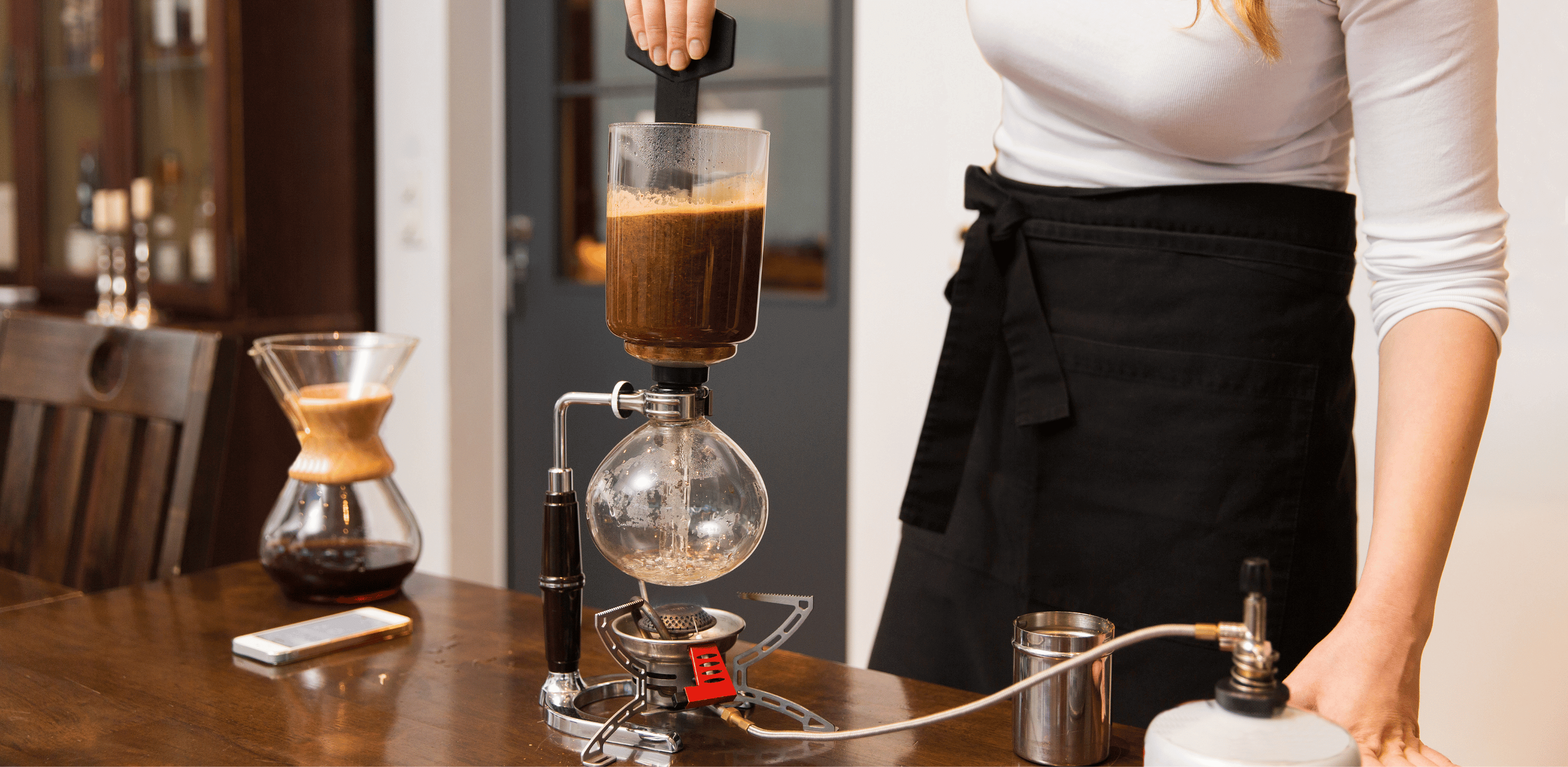 syphon coffee maker