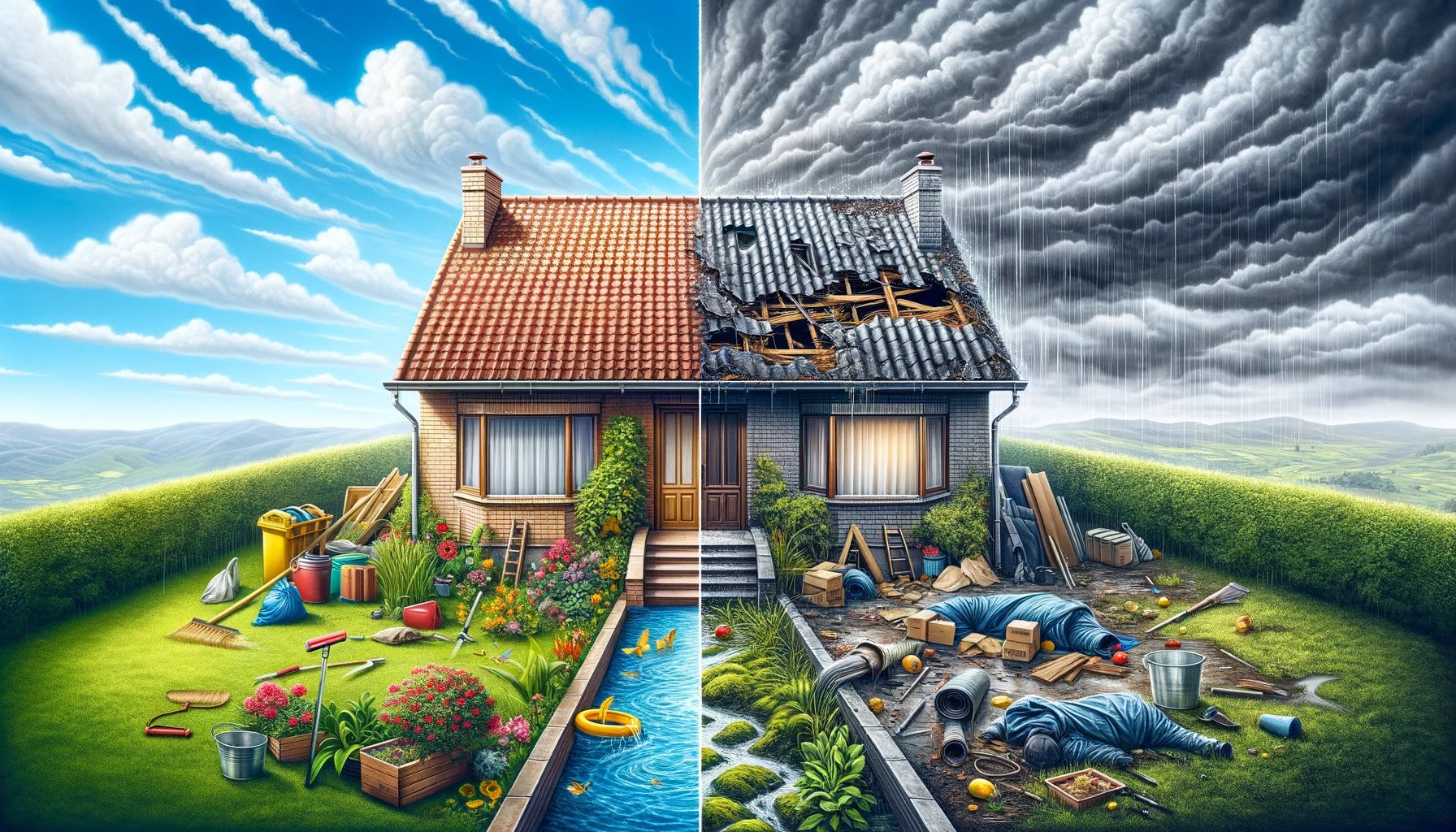 how to repair roof shingles blown off