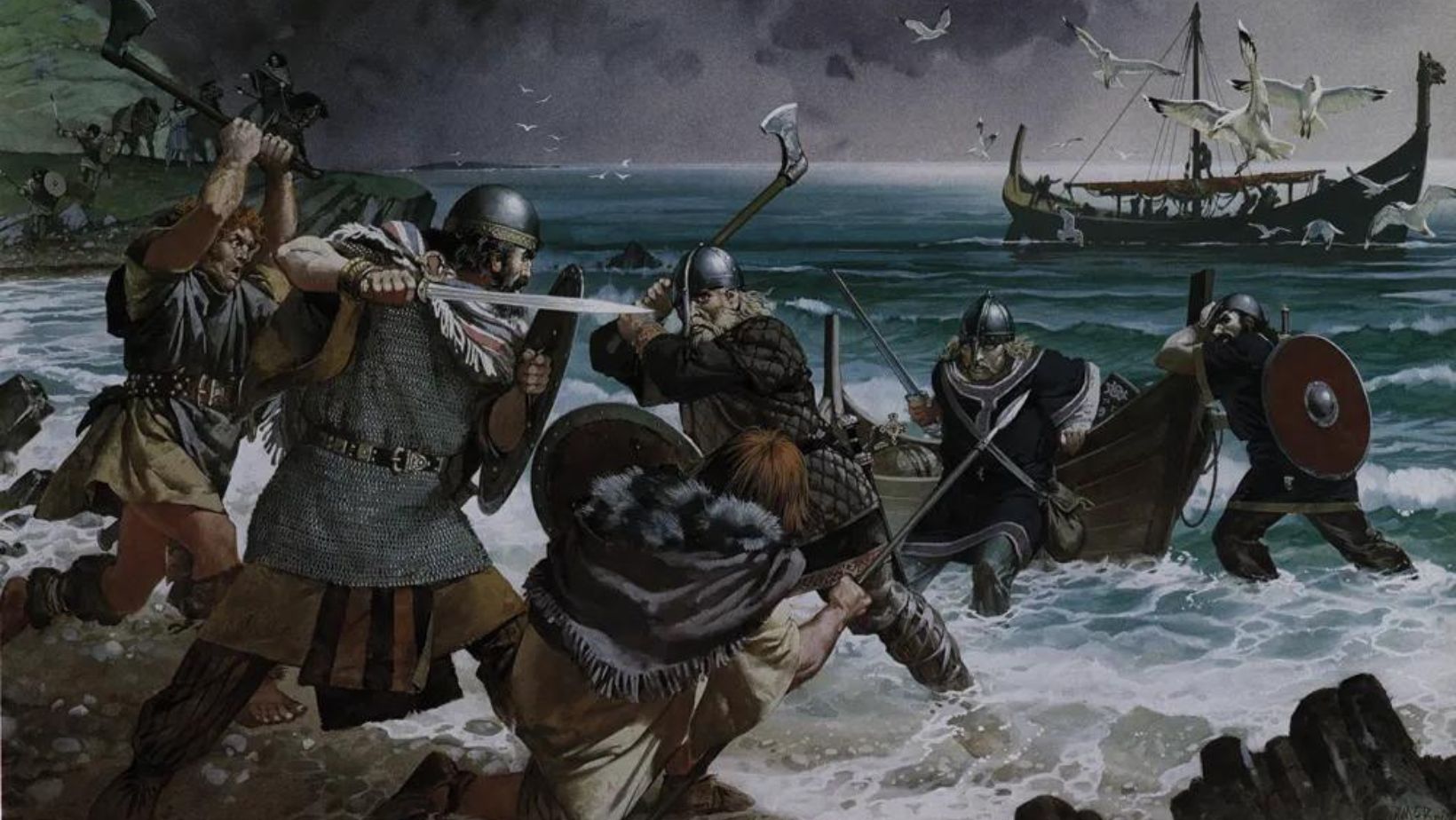 famous Viking raids and battles