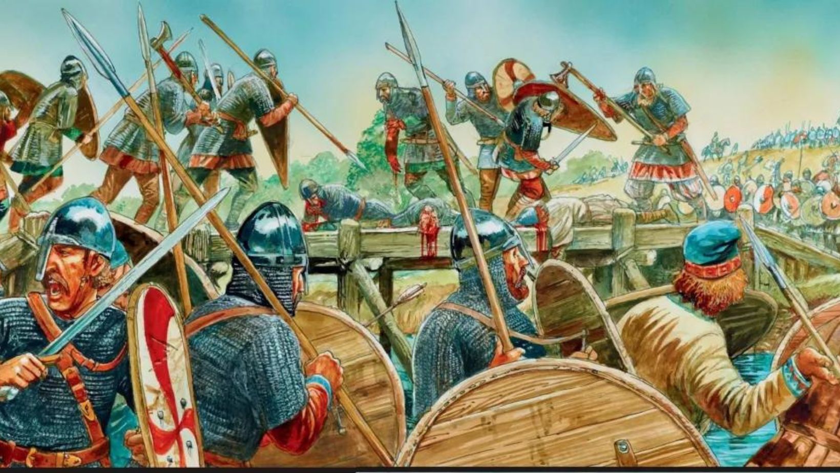 famous Viking raids and battles