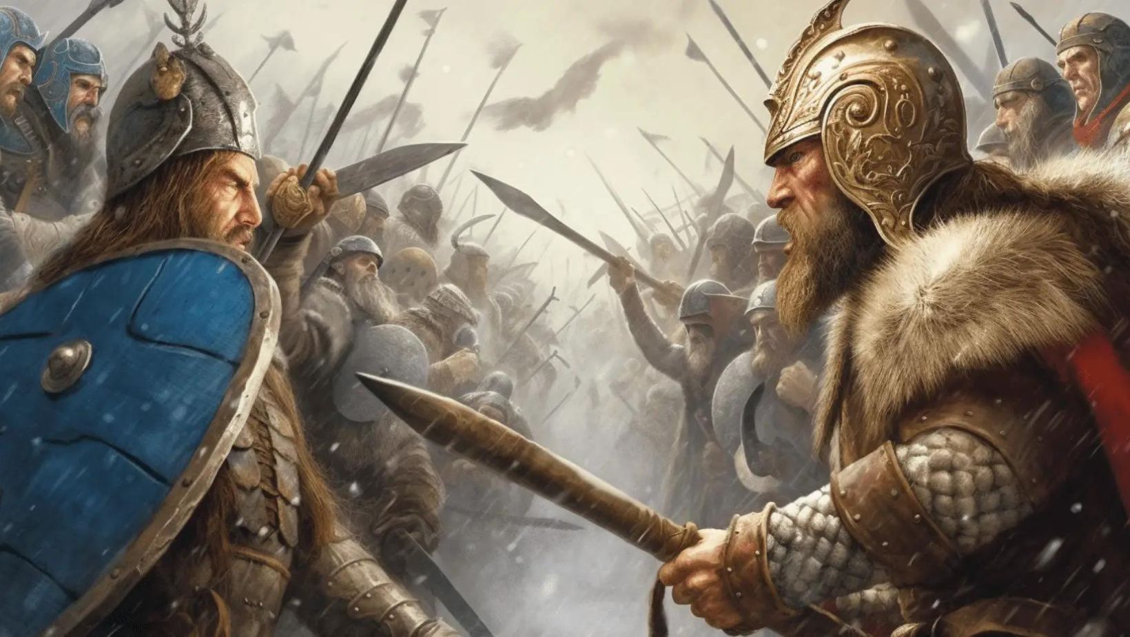 Vikings vs Anglo-Saxon Englad