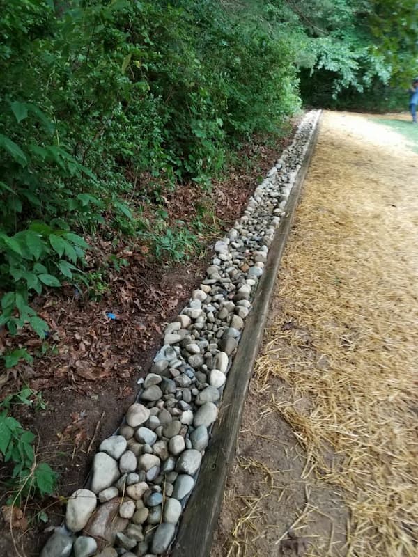 DIY French Drain installation