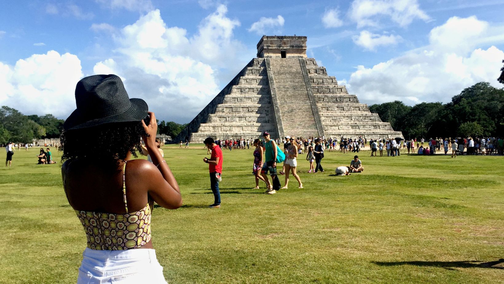 Mayan pyramids in Mexico