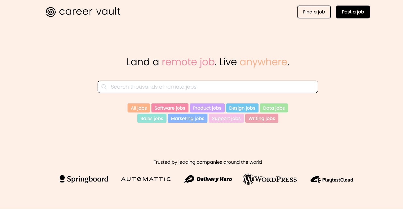 best site to find remote jobs